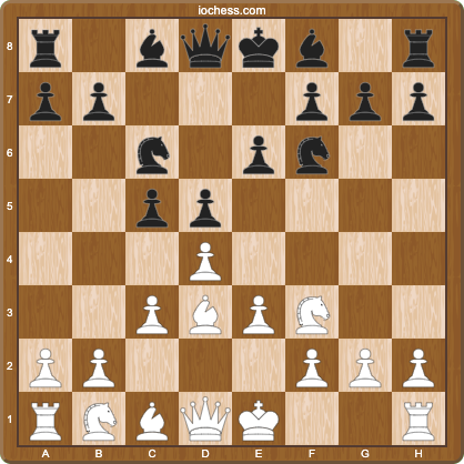 Carlsbad pawn structure example